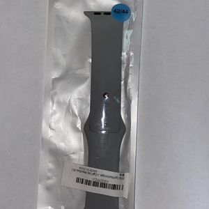 Grey apple watch band